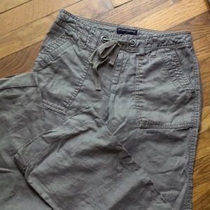 Lightweight, linen pants, Banana Republic, size 2